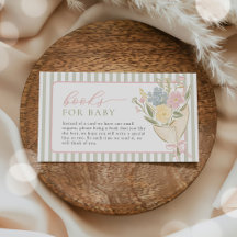 Bücher für Baby Floral Mädchen Baby Shower