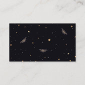 Bücher für Baby Halloween Ghosts Gender Reveal Begleitkarte (Rückseite)