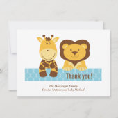 Bücher für Baby in Begleitung der Babydusche Mitteilungskarte (Rückseite)