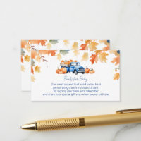 Bücher für Baby Insert Blue Truck & Little Pumpkin