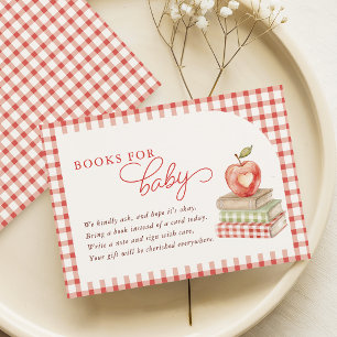 Bücher für Baby-Karte 'Apfel unseres Auges' Begleitkarte