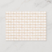 Bücher für Baby Little Bunny Balloons Babydusche Begleitkarte (Rückseite)