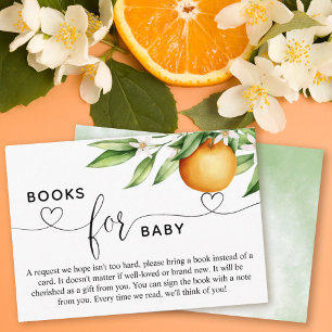 Bücher für Baby Little Süsse Baby Shower Begleitkarte