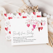 Bücher für Baby Little Sweetheart Baby Dusche Begleitkarte