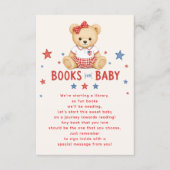 Bücher für Baby Mädchen Karte (Vorderseite)