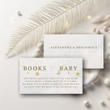 Bücher für Baby Mond Weiße funkelnde Sterne Dusche