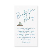 Bücher für Baby Nautical Waves Blau Jungen Shower