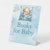 Bücher für Baby Oh Baby Pillow Teddy Bear Sockelschild (Vorderseite)