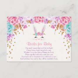 Bücher für Baby, Osterhasen-Buchantrageinsätze Begleitkarte