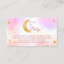 Bücher für Baby Over Moon Girl Babydusche