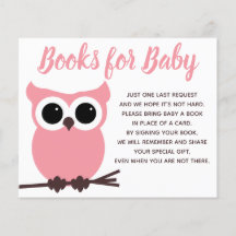 Bücher für Baby Pink Babydusche