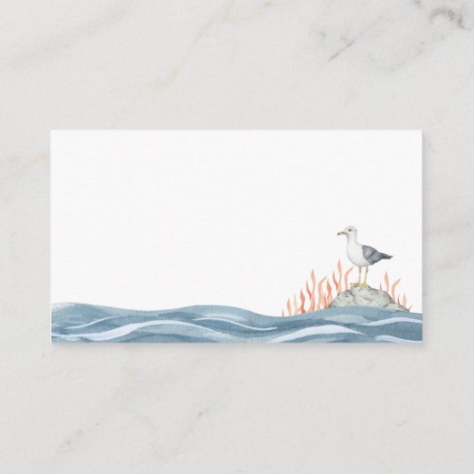 Bücher für Baby Pink Kinderdusche Begleitkarte (Rückseite)