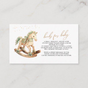 Bücher für Baby Rocking Horse Begleitkarte