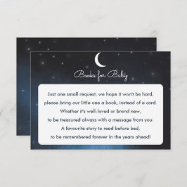 Bücher für Baby Starry Night Baby Showcard Einladung