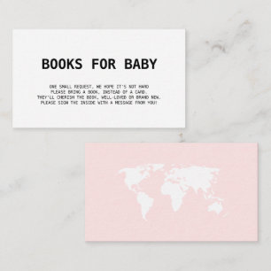 Bücher für Baby Travel Boarding Pass Pink Girl Begleitkarte