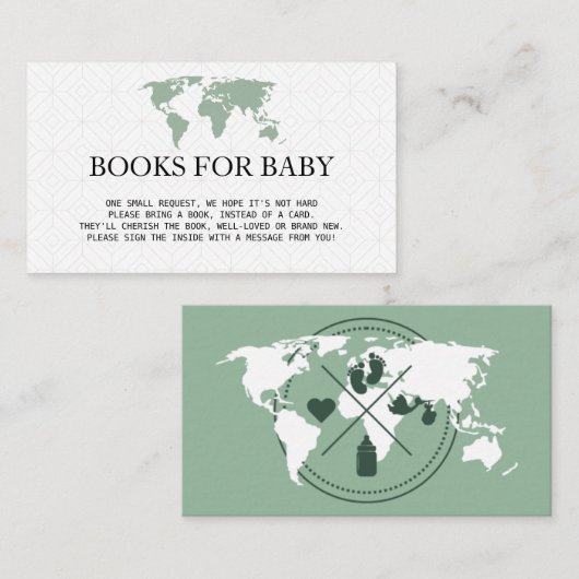 Bücher für Baby Travel Passport Boarding Pass Begleitkarte (Vorne/Hinten)