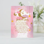 Bücher für Baby Twinkle Twinkle Little Star Theme Begleitkarte (Stehend Vorderseite)