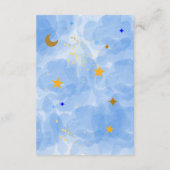 Bücher für Baby Twinkle Twinkle Little Star Theme Begleitkarte (Rückseite)