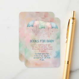 Bücher für Baby Twins Boy and Girl Shows Begleitkarte