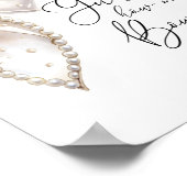 Bücher für Baby- und Perlduschenbücher Poster (Ecke)