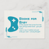 Bücher für Baby Video Game Controller Baby Shooter Begleitkarte (Vorderseite)