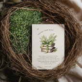 Bücher für Baby Watercolor Babydusche