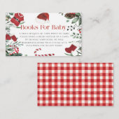 Bücher für Baby-Weihnachtskleidung Weihnachten Begleitkarte (Vorne/Hinten)