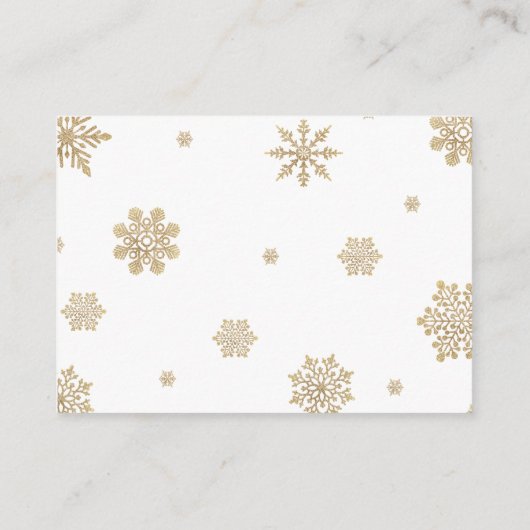 Bücher für Baby Winter Bear Baby Dusche Begleitkarte (Rückseite)