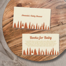 Bücher für Baby Woodland Camping Babydusche