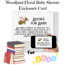 Bücher für Baby Woodland Floral Baby Showcard