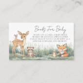 Bücher für Baby Woodland Forest Animals Kinderdusc Begleitkarte (Vorderseite)