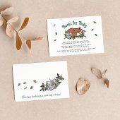 Bücher für Baby Woodland Storybook Buchanfragen Begleitkarte