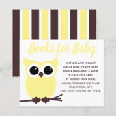 Bücher für Baby Yellow Owl Babydusche (Vorne/Hinten)