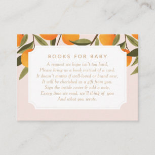 Bücher für Babyanfrage Kleine Süsse ist unterwegs Begleitkarte