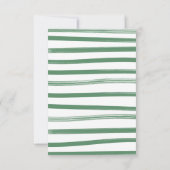 Bücher für Babybettchen mit Preppy Tennis Boy Einladung (Rückseite)