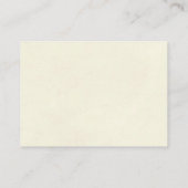 Bücher für Babybuchausweis niedliches Hirsch Begleitkarte (Rückseite)