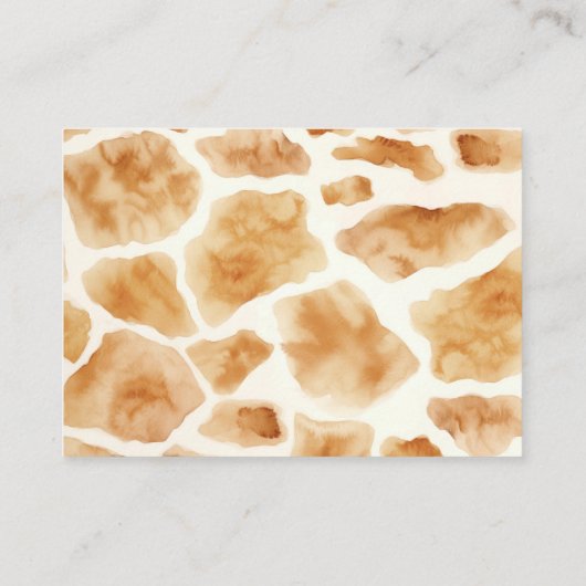 Bücher für Babydusche Begleitkarte (Rückseite)