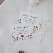 Bücher für Babykartenfloral Mitteilungskarte