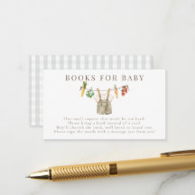 Bücher für Babyparty auf dem lokalen Bauernmarkt