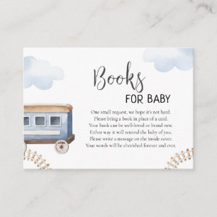 Bücher für Babys, Chugga-Choo-Babydusche Begleitkarte
