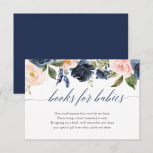 Bücher für Babys mit zwei Mädchen, rosa blaue Buch Begleitkarte