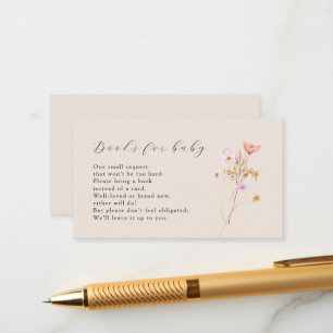 Bücher für Babyverpackungen Begleitkarte