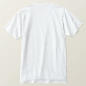 Bücher für Bücher sind meine Liebe T-Shirt (Design Rückseite)