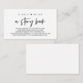 Bücher für das Baby, Kindly bringen eine Geschicht Begleitkarte (Vorne/Hinten)