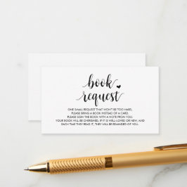 Bücher für das Baby, Modernes Niedliches Schwarzes Begleitkarte