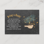 Bücher für den Baby Winter bringen eine Lesekarte Begleitkarte (Vorderseite)