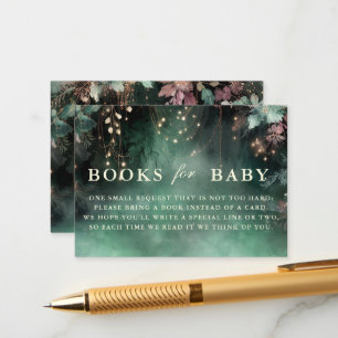 Bücher für den kleinen bezauberten Waldgarten Begleitkarte