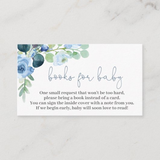 Bücher für den kleinen Jungen Begleitkarte (Vorderseite)