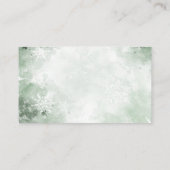 Bücher für die Baby-Winter-Waldbrause Begleitkarte (Rückseite)