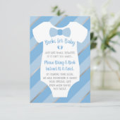 Bücher für die Babykarte, zwei Meter Begleitkarte (Stehend Vorderseite)